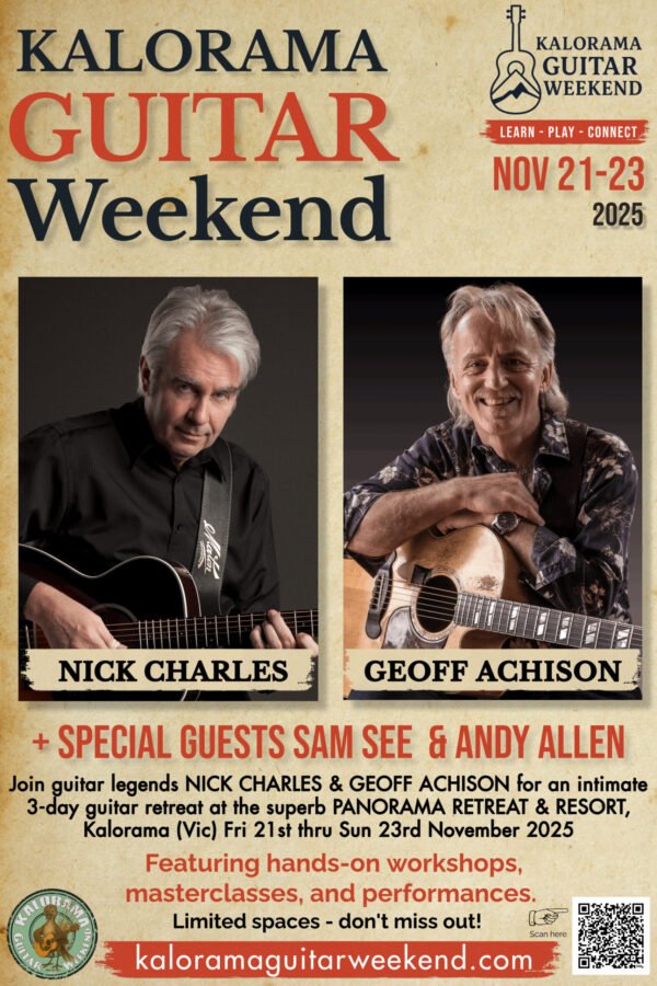 Kalorama Guitar Weekend 21-23 Nov 2025